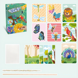 Nuevo Set de Manualidades Educativas de Animales e Insectos para Pintar y Jugar, para Niños de 4 a 12 Años, Juguete de Cartón - Product Image 4