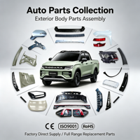 Kits de carrosserie extérieure OEM pour voiture Geely RADAR RD6 Riddara Pickup Truck EV, vente en gros d'usine