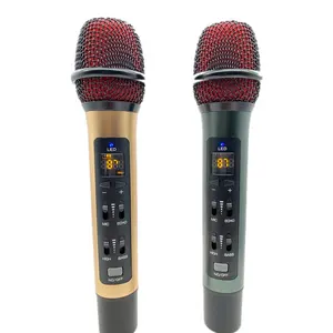 Factory Price Powerful Professional Wireless Sound Party Home Condenser Mic Small karaoke Car Microphone