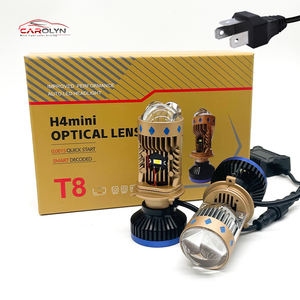 Carolyn หลอดไฟหน้า LED H4ลำแสงสูงต่ำ, C-T8ไฟ LED H4โคมไฟ LED H4โคมไฟเลเซอร์ LED 55วัตต์ H4เลเซอร์ LED 12V - Product Image 1