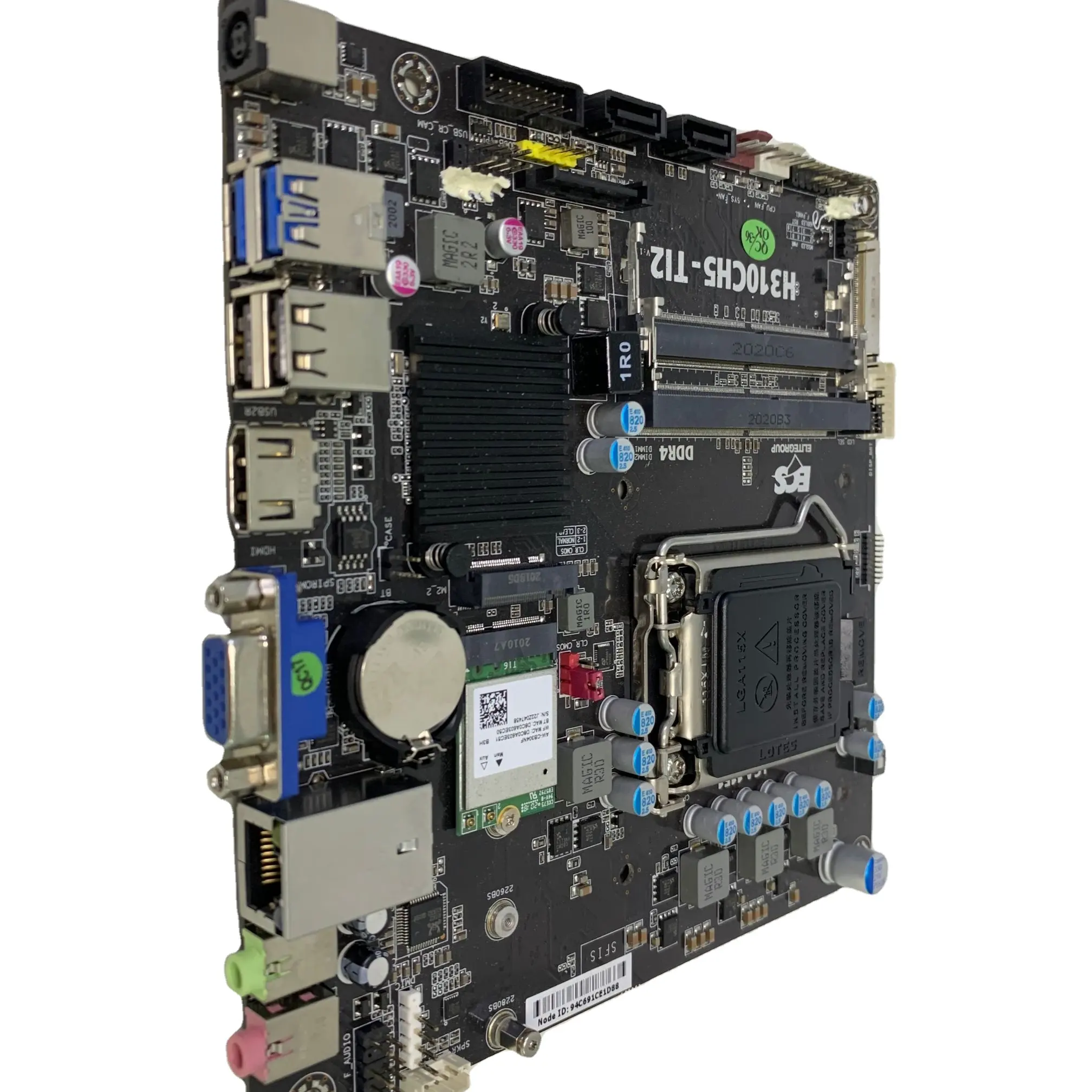 2021 Neuheiten Günstige Mini Itx H310C Mainboard unterstützt Plug & Play-Unterstützt ACPI & DMI