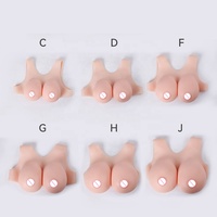 Approvisionnement Direct Usine Poitrine Réaliste Énorme Seins Formes Mammaires en Silicone pour Drag Queen, Travesti et Transgenre