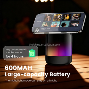 Từ Điện Thoại Đứng Cửa <span class=keywords><strong>Mini</strong></span> Di Động Thông Minh Âm Nhạc Không Dây RGB Ánh Sáng Bluetooth Loa Bluetooth Bass Loa - Product Image 3