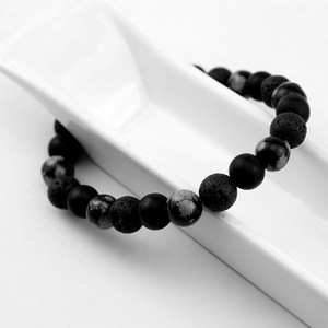 2026 Hot Selling Simple Popular Design Handmade <b>Beaded</b> <b>Bracelet</b> Titanium Steel Light Luxury Men's <b>Bracelets</b> Fashionable Jewelry - Product Image 4