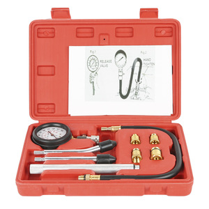 Analog Pressure Gauge 0-300 Psi 0-20 Bar Metal Automotive Cylinder Testing <b>Tool</b> - Product Image 4