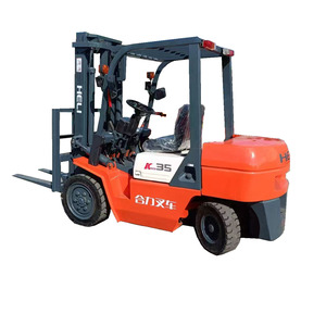 รถยกเฮลิ 3.5 ตัน ดีเซล มือสอง คุณภาพสูง ยี่ห้อจีน ราคาถูก ระบบไฮดรอลิก พร้อมอุปกรณ์เสริม ไซด์ชิฟเตอร์ ยางตัน เสาไฮดรอลิกสองตอน เครื่องยนต์อีซูซุ - Product Image 1