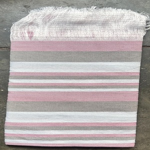 30% algodón 70% poliéster Handloom Kerla Bedcover con flecos dos lados colchas y cobertores para uso doméstico - Product Image 3