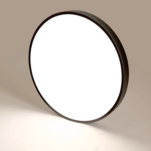 Plafonniers suspendus en plastique à LED, économie d'énergie, modernes, <span class=keywords><strong>ultra</strong></span>-minces, anti-poussière, AC220V 36W, lumière blanche diurne, chambre à coucher - Product Image 5