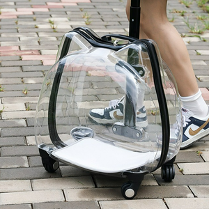 Nouveau chenil durable approuvé par la compagnie aérienne de Offre Spéciale avec roues pour le <span class=keywords><strong>transport</strong></span> aérien de <span class=keywords><strong>chat</strong></span> de chien de taille moyenne - Product Image 5