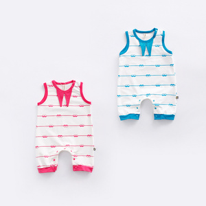 Producto para Bebés Más Vendido al por Mayor, Ropa de Bebé Nueva de Primera Calidad, Mono a Rayas - Product Image 1