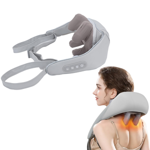 Massaggiatore per <span class=keywords><strong>Collo</strong></span> e Spalle Shiatsu Ricaricabile USB 1200mAh con Vibrazione 3D e Controllo del Tempo - Product Image 2