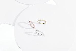 Bague de Fiançailles et de Soirée en Or Massif 10K/14K/18K Argent Personnalisé, Qualité IGI VVS-VS, Diamant de Laboratoire CVD, Coupe Ovale et Brillant, Tendance - Product Image 5