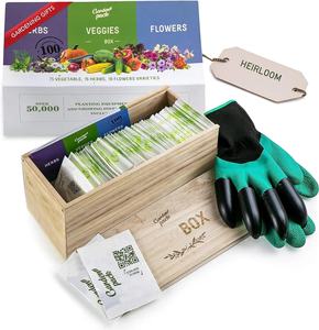 <span class=keywords><strong>Kit</strong></span> de démarrage de <span class=keywords><strong>graines</strong></span> biologiques avec 100 variétés pour plantes aromatiques, fleurs et potagers - Product Image 1