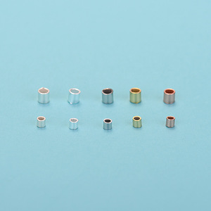 Cadena extensora de plata 925 con cierre de langosta, anilla de unión, cubrehilo de tubo, aguja de cierre y hilo, con certificado oficial NGTC - Product Image 4