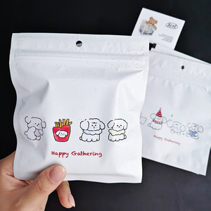 ถุงซิปล็อคแบบด้านสำหรับใส่ของขวัญ งานฝีมือ เครื่องประดับ ขนาด 5 กรัม ผลิตจากโพลีเอทิลีน BOPP ยี่ห้อ Cream Puppy - Product Image 2