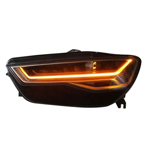 Ensemble de phares de voiture à LED DRL, source de lumière LED, pour Audi A6L 2016-2018, projecteur LED pour phare de voiture, systèmes d'éclairage automobile - Product Image 1