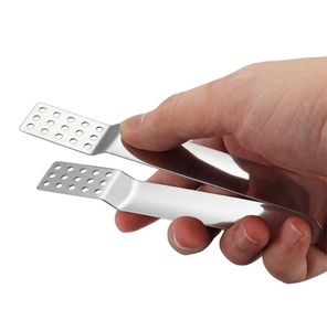 Thân thiện với môi chất lượng cao thép không gỉ Silicone Ice kẹp cho mất lá gripping Ice Cube thả túi trà ép - Product Image 6