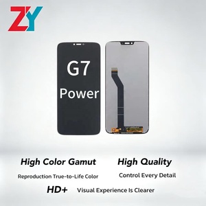 Écran tactile TFT LCD pour Motorola <span class=keywords><strong>Moto</strong></span> G7 Power, pour réparation et remplacement de téléphone portable, garantie 1 an - Product Image 1