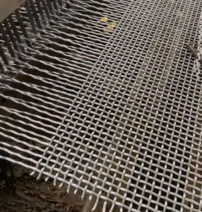 Custom Thickness Woven Crimped Steel <b>Mesh</b> For Construction & Filtering - Product Image 4