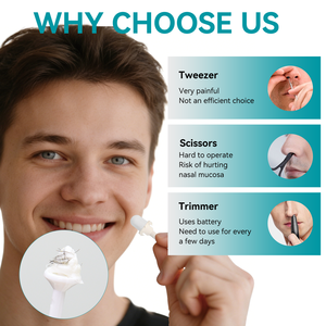 Applicateur Nasal Jetable à Pointe en Cire pour Sourcils, Prêt à l'Emploi, <span class=keywords><strong>Prix</strong></span> de Gros, pour l'<span class=keywords><strong>Épilation</strong></span> des Oreilles et du Nez - Product Image 3