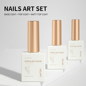 XEIJAYI Nouveau Fournisseur Marque Blanche Base Mate <span class=keywords><strong>Diamant</strong></span> Top Coat Gel UV Longue Durée Usage Salon d'Art DIY Vente en Gros Usine - Product Image 3