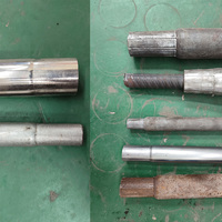 Machine manuelle de réduction et de formage de tubes en acier pour coniques/carrés, capacité de 80 mm de diamètre