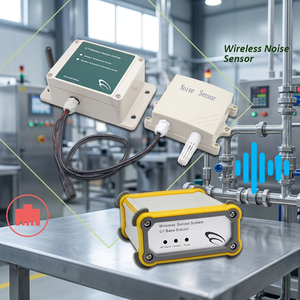 <b>Wireless</b> Noise <b>Sensor</b> System G7 Base Station With Data Storage IP65 Plastic Case For Industrial Monitoring - Product Image 1
