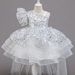 strapless open back dress Pretty Light Blue Sparkly Long Elegant Princess Dresses Prom Dresses main image 0
