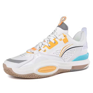 Nouvelles conceptions 2025, chaussures de sport pour hommes, chaussures de basket-ball à tige haute en maille, respirantes, légères, tendance de la mode, OEM professionnel - Product Image 3