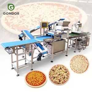 Distributeur automatique de sauce à <span class=keywords><strong>pizza</strong></span> végétalienne classique, équipement et ligne de production pour l'épandage et la garniture - Product Image 1
