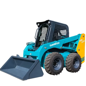 Track <span class=keywords><strong>Loader</strong></span> kompak Swl4538 <span class=keywords><strong>Bale</strong></span> Hugger tombak pengait garpu ember Tiller redder Mulcher tombak plat pemadat beban - Product Image 1