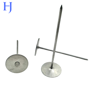 Goupilles d'isolation Mini Cup Weld Pins (isolées) utilisées pour la fixation des panneaux d'isolation, acier doux 12GA, tête en forme de coupe de 1,5 pouce - Product Image 1