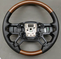 Volant en fibre de carbone véritable nouvelle génération pour la modification du Land Rover Defender