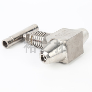 Vanne à boisseau sphérique filetée en acier inoxydable 304 316, 1 pouce, pour haute température et pression, à passage direct, support OEM - Product Image 2
