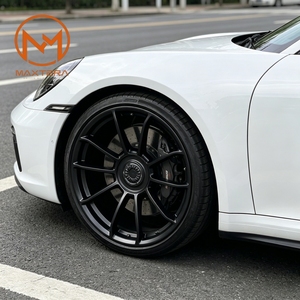 Jantes en alliage Maxtera forgées sur mesure de style Center Lock pour voitures de tourisme Porsche 911 GT2 GT3 <span class=keywords><strong>RS</strong></span> Turbo S GTS 718 Cayman GT4 <span class=keywords><strong>RS</strong></span> - Product Image 5