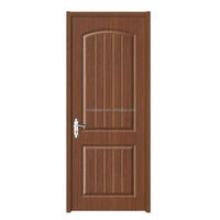 Porte d'entrée principale extérieure moderne 2026 en WPC, designs de portes d'entrée, portes de sécurité pour maison avec serrure intelligente