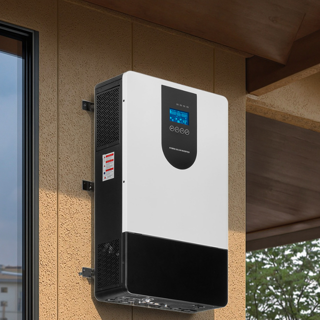 GT SOLAR 3.6KW Hybrid UPS Inverter with Pure Sine Wave for Single Phase Solar Panels and Lithium Solar Battery