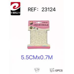 Encaje Hecho a Mano de 0.7M con Cinta de 5.5cm de Largo para Manualidades - Product Image 1