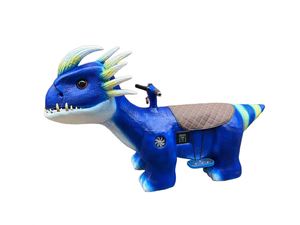 Voiture de course dinosaure carrée pour enfants avec batterie, simulateur de course et machine d'arcade pour divertissement enfantin - Product Image 2