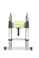 Marchepieds antidérapants EN131, échelle combinée en aluminium robuste avec sangle de sécurité, pour usage domestique et industriel