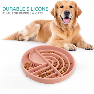 Ciotola in Silicone per Alimentazione Lenta per Cani, Antiscivolo, Design per un'Alimentazione Sana per Cani e Gatti - Product Image 2