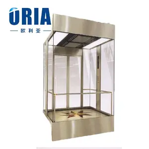 Glass observation elevator panoramic lift sightseeing elevator capsule lift