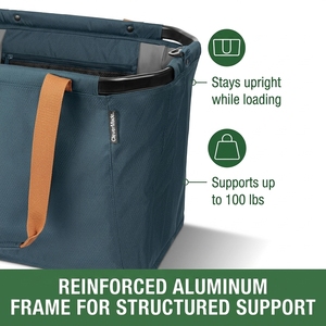 Sac fourre-tout <span class=keywords><strong>d</strong></span>'extérieur personnalisé avec cadre en aluminium, sac utilitaire en tissu recyclé robuste pour le camping, la plage, les voyages et le transport <span class=keywords><strong>d</strong></span>'épicerie - Product Image 2