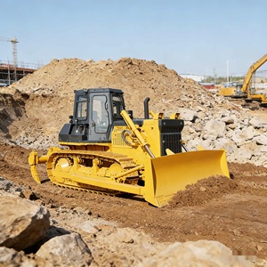 Заводские продажи: Малый гусеничный бульдозер с мощным сцеплением для строительства сельских дорог и земляных работ, CE, самоходный. - Product Image 4