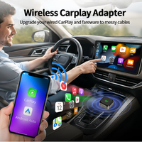 Grandnavi CP257 Garantie 1 an Adaptateur USB BT portable Mini pour voiture Mirror Link Commande au volant mains libres CarPlay Android