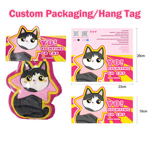 Fabricant en peluche personnalisé Adorable sur mesure chat hypoallergénique non toxique 25cm jouets animaux en peluche essuie-mains pour salle de bain - Product Image 4