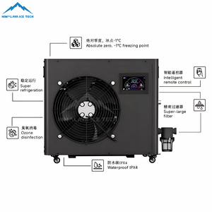 Refroidisseur <span class=keywords><strong>de</strong></span> Bain <span class=keywords><strong>de</strong></span> Glace 1,5 CV - Silencieux, Intérieur/Extérieur, Faible Entretien, Rapide 0 ° Système <span class=keywords><strong>de</strong></span> refroidissement pour salles <span class=keywords><strong>de</strong></span> <span class=keywords><strong>sport</strong></span> à fort trafic et studios <span class=keywords><strong>de</strong></span> récupération - Product Image 2