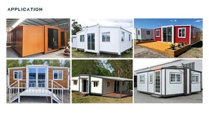 Villa préfabriquée de luxe 2026 en conteneur modulaire à ossature légère en acier, <span class=keywords><strong>construction</strong></span> rapide et moderne pour <span class=keywords><strong>maison</strong></span> et supermarché, étanche - Product Image 4