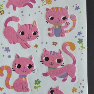 Tùy chỉnh 3D bọt Puffy đổ xô dán trẻ em 'dính Vinyl & tấm PVC với vật nuôi cung cấp bán buôn - Product Image 4