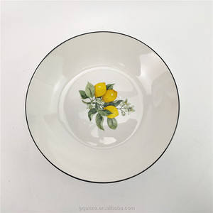 Venta al por mayor <span class=keywords><strong>barato</strong></span> a granel 20 piezas Juego de cena de porcelana/limón diseño vajilla conjunto - Product Image 4
